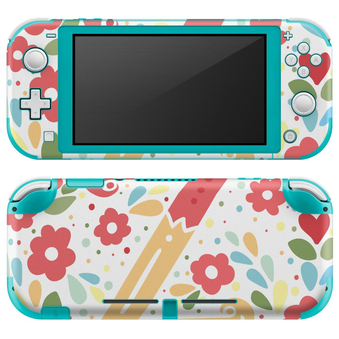 igsticker Nintendo Switch Lite 専用 デザインスキンシール 全面 ニンテンドー スイッチ ライト 専用 ゲーム機 カバー アクセサリー フィルム ステッカー エアフリー 019295 フォント 文字 z アルファベット