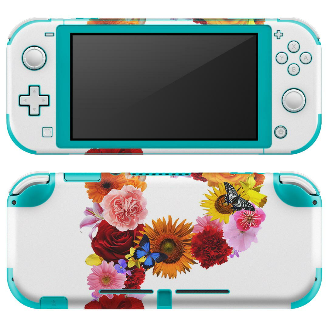 igsticker Nintendo Switch Lite 専用 デザインスキンシール 全面 ニンテンドー スイッチ ライト 専用 ゲーム機 カバー アクセサリー フィルム ステッカー エアフリー 019321 フォント 文字 p アルファベット