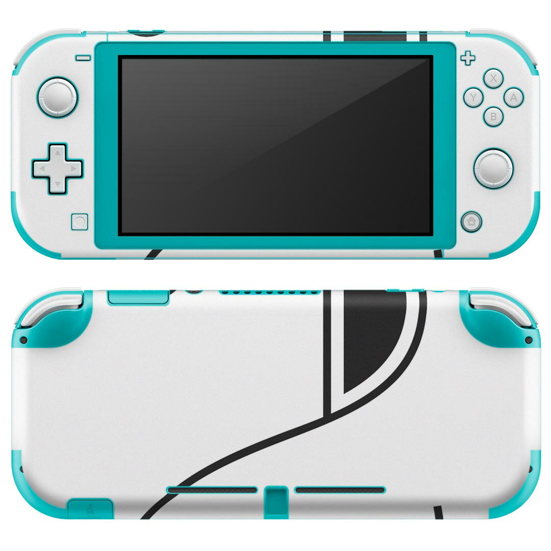 igsticker Nintendo Switch Lite 専用 デザインスキンシール 全面 ニンテンドー スイッチ ライト 専用 ゲーム機 カバー アクセサリー フィルム ステッカー エアフリー 019334 フォント 文字 2