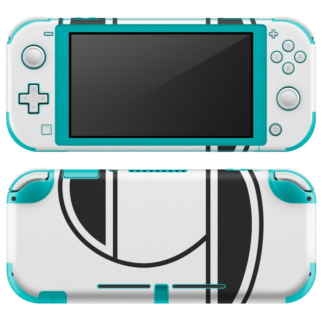 igsticker Nintendo Switch Lite 専用 デザインスキンシール 全面 ニンテンドー スイッチ ライト 専用 ゲーム機 カバー アクセサリー フィルム ステッカー エアフリー 019341 フォント 文字 9