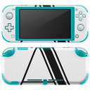 igsticker Nintendo Switch Lite 専用 デザインスキンシール 全面 ニンテンドー スイッチ ライト 専用 ゲーム機 カバー アクセサリー フィルム ステッカー エアフリー 019342 フォント 文字 a アルファベット(2)