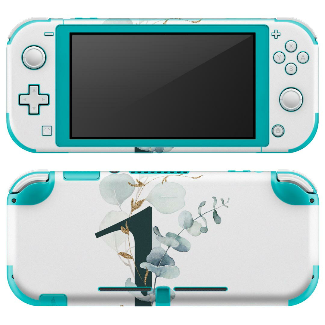 igsticker Nintendo Switch Lite 専用 デザインスキンシール 全面 ニンテンドー スイッチ ライト 専用 ゲーム機 カバー アクセサリー フィルム ステッカー エアフリー 019370 フォント 文字 1