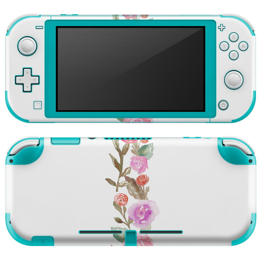 igsticker Nintendo Switch Lite 専用 デザインスキンシール 全面 ニンテンドー スイッチ ライト 専用 ゲーム機 カバー アクセサリー フィルム ステッカー エアフリー 019488 フォント 文字 i アルファベット