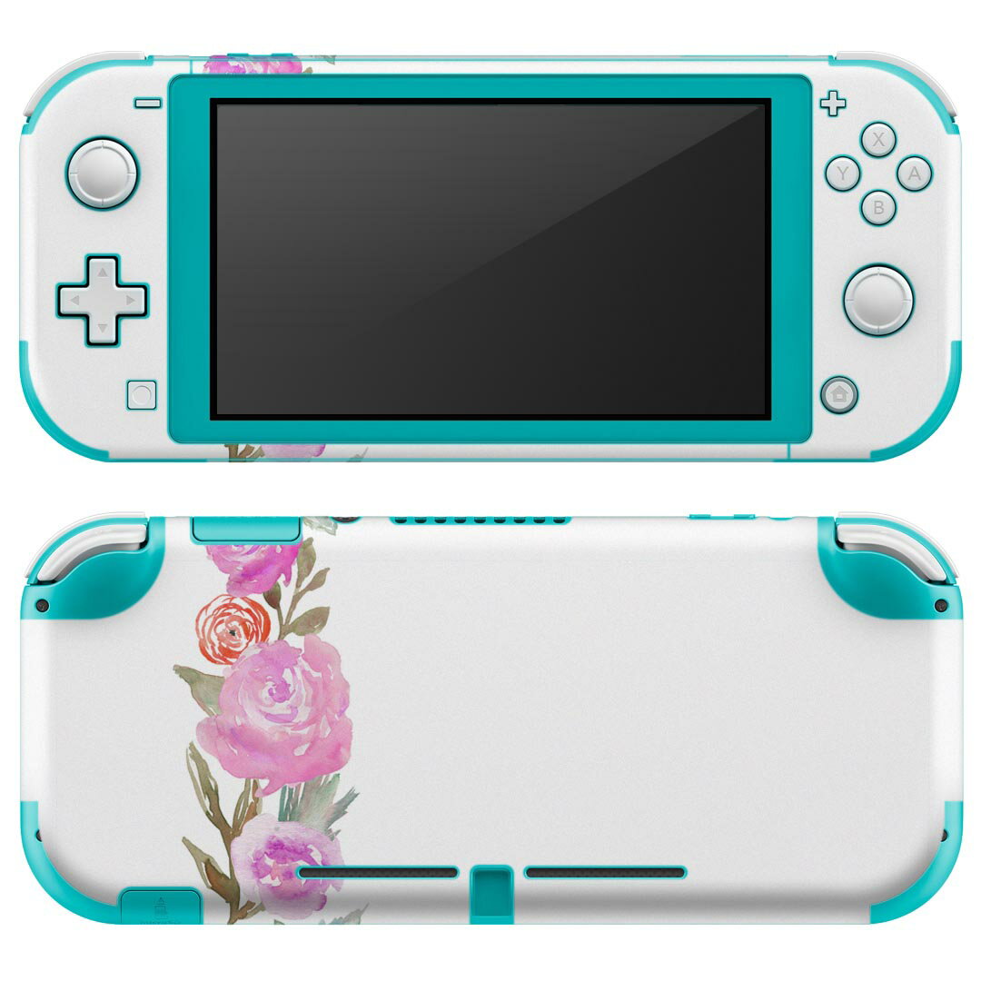 igsticker Nintendo Switch Lite 専用 デザインスキンシール 全面 ニンテンドー スイッチ ライト 専用 ゲーム機 カバー アクセサリー フィルム ステッカー エアフリー 019494 フォント 文字 l アルファベット