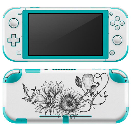igsticker Nintendo Switch Lite 専用 デザインスキンシール 全面 ニンテンドー スイッチ ライト 専用 ゲーム機 カバー アクセサリー フィルム ステッカー エアフリー 019562 フォント flower モノクロ 花 igsticker Nintendo Switch Lite 専用 デザインスキンシール 全面 ニンテンドー スイッチ ライト 専用 ゲーム機 カバー アクセサリー フィルム ステッカー エアフリー 019562 フォント flower モノクロ 花