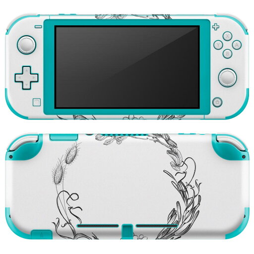 igsticker Nintendo Switch Lite 専用 デザインスキンシール 全面 ニンテンドー スイッチ ライト 専用 ゲーム機 カバー アクセサリー フィルム ステッカー エアフリー 019567 フォント flower モノクロ 花 igsticker Nintendo Switch Lite 専用 デザインスキンシール 全面 ニンテンドー スイッチ ライト 専用 ゲーム機 カバー アクセサリー フィルム ステッカー エアフリー 019567 フォント flower モノクロ 花