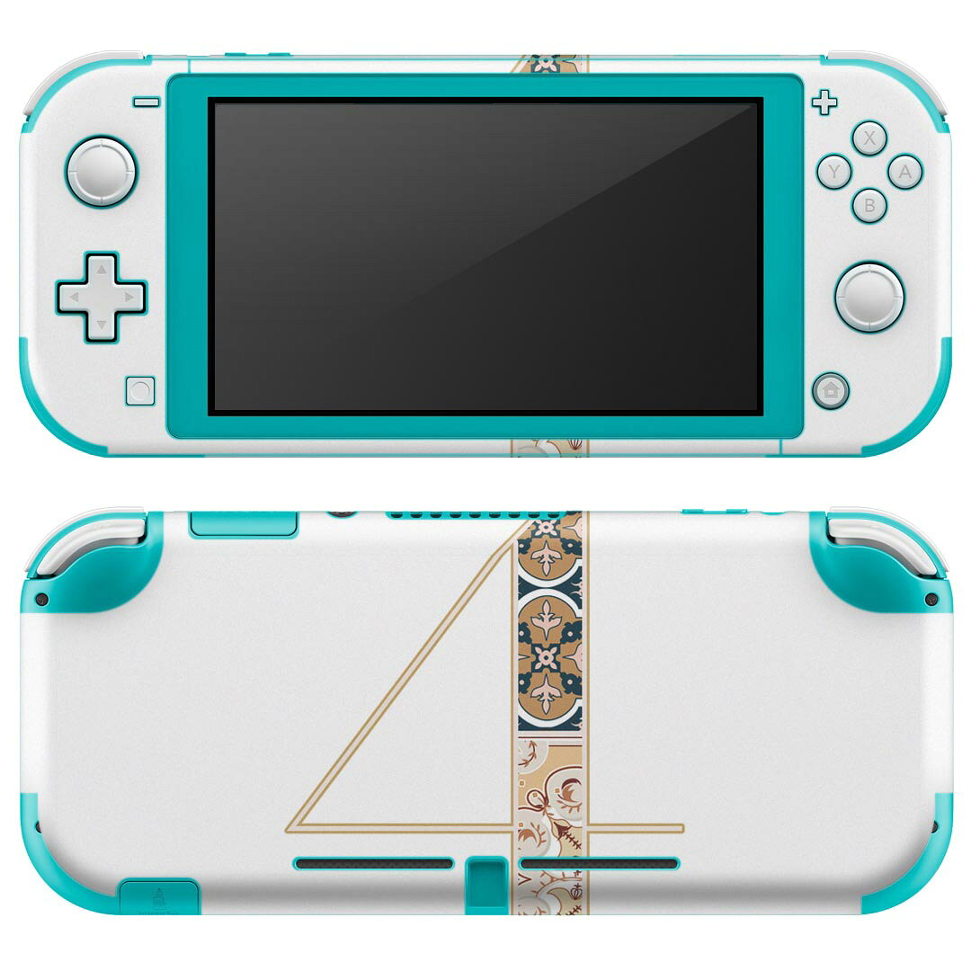 igsticker Nintendo Switch Lite 専用 デザインスキンシール 全面 ニンテンドー スイッチ ライト 専用 ゲーム機 カバー アクセサリー フィルム ステッカー エアフリー 019599 フォント 文字 4