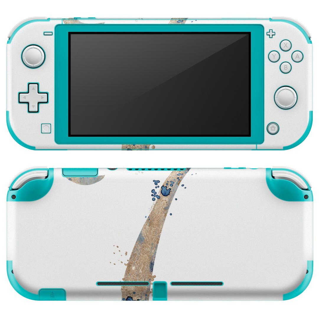 igsticker Nintendo Switch Lite 専用 デザインスキンシール 全面 ニンテンドー スイッチ ライト 専用 ゲーム機 カバー アクセサリー フィルム ステッカー エアフリー 019613 フォント 文字 7