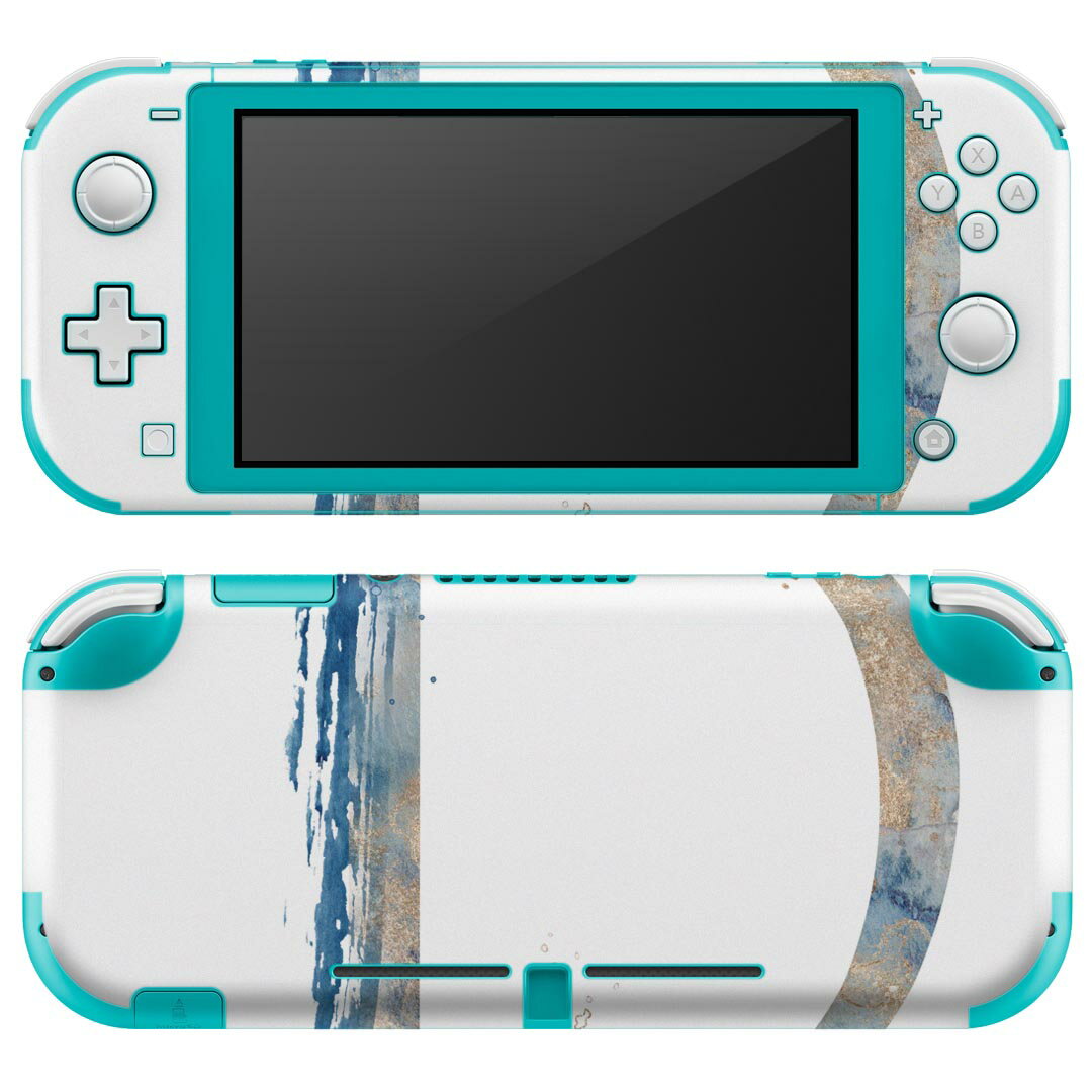 igsticker Nintendo Switch Lite 専用 デザインスキンシール 全面 ニンテンドー スイッチ ライト 専用 ゲーム機 カバー アクセサリー フィルム ステッカー エアフリー 019619 フォント 文字 d アルファベット