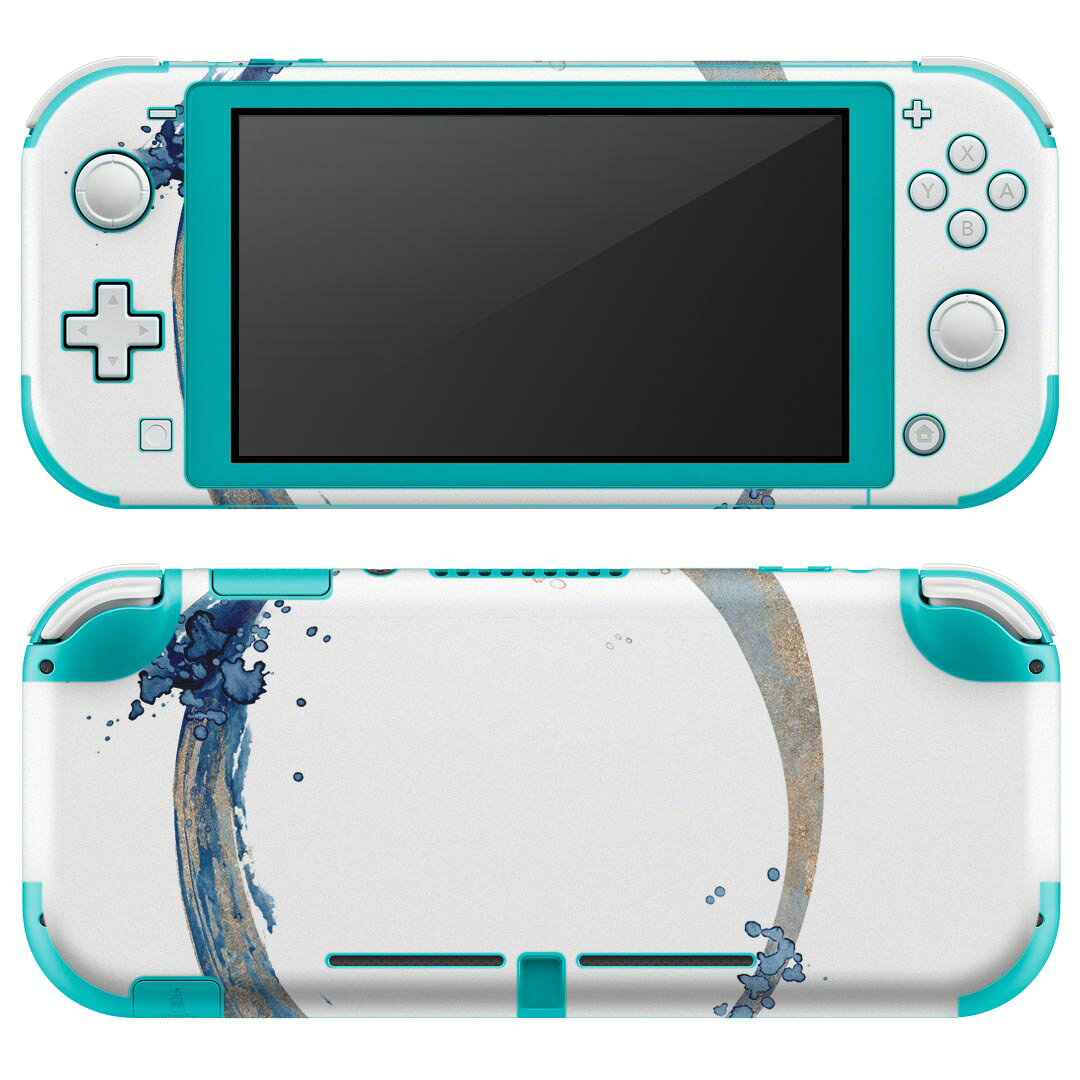 製品名 Nintendo Switch Lite専用 デザインスキンシール セット内容 Nintendo Switch Lite本体用スキンシール（裏表）各1枚 ※液晶側シールは2パーツに分かれていますニンテンドースイッチライト専用です。据え置き機のSwitch本体やJoyコンには対応していません。 商品特徴 3M社製の再剥離性シートを素材に採用し、細かな位置調整がしやすく貼り直しが容易です。また、エアフリーでもありますので気泡が簡単に逃げるので、キレイに貼ることができます。専用の業務プリンターを使い、商品画像と遜色のない美しい印刷仕上がり。 注意事項 画像はサンプルですので、ご覧の環境によっては多少色味に違いを感じる場合がございます。 イメージと違った、モニターと色味が異なるという理由での交換や返金はご対応出来かねます。スキンシールのみの販売で、ニンテンドースイッチ本体などは付属しません。シワができた場合、ドライヤーなどで軽く温め、外側に向けてシワを伸ばすように貼ってください。初回貼付時の位置調整や貼り直しは可能ですが、しっかりと押し付けて接着させた後の再剥離、再利用は保証しておりません。また接着部に油分や汚れが付着しますと角の部分は剥がれやすくなりますので、貼付時はあまり触れないようにご注意ください。無地のセミグロスシートにデザインをプリントした商品で、デコなどの加工はございません。 凹凸や光沢があるように見えたり布地や金属を素材にしたように見える商品もありますが、デザインの図版によるものです。印刷時に微妙な画像のズレが生じる場合がございます。ご注文後に1点1点制作する受注生産品の為、不良品以外のご返品や交換は固くお断りします。 商品発送 完全受注生産のハンドメイド商品となりますので、既製品と比べて発送までお時間を頂いています。 基本的に決済確認後2?3営業日、最大で10営業日での発送となります。繁忙期や休業日明けの場合はさらに時間がかかる場合があります。 その際には別途メールにてご連絡致します。メール便の場合、発送日から到着までに2?4日ほどかかる場合が多く、紛失などの保障もご対応できかねます。あらかじめご了承下さい。