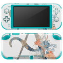 igsticker Nintendo Switch Lite 専用 デザインスキンシール 全面 ニンテンドー スイッチ ライト 専用 ゲーム機 カバー アクセサリー フィルム ステッカー エアフリー 019653 フォント 文字 a アルファベット(2)
