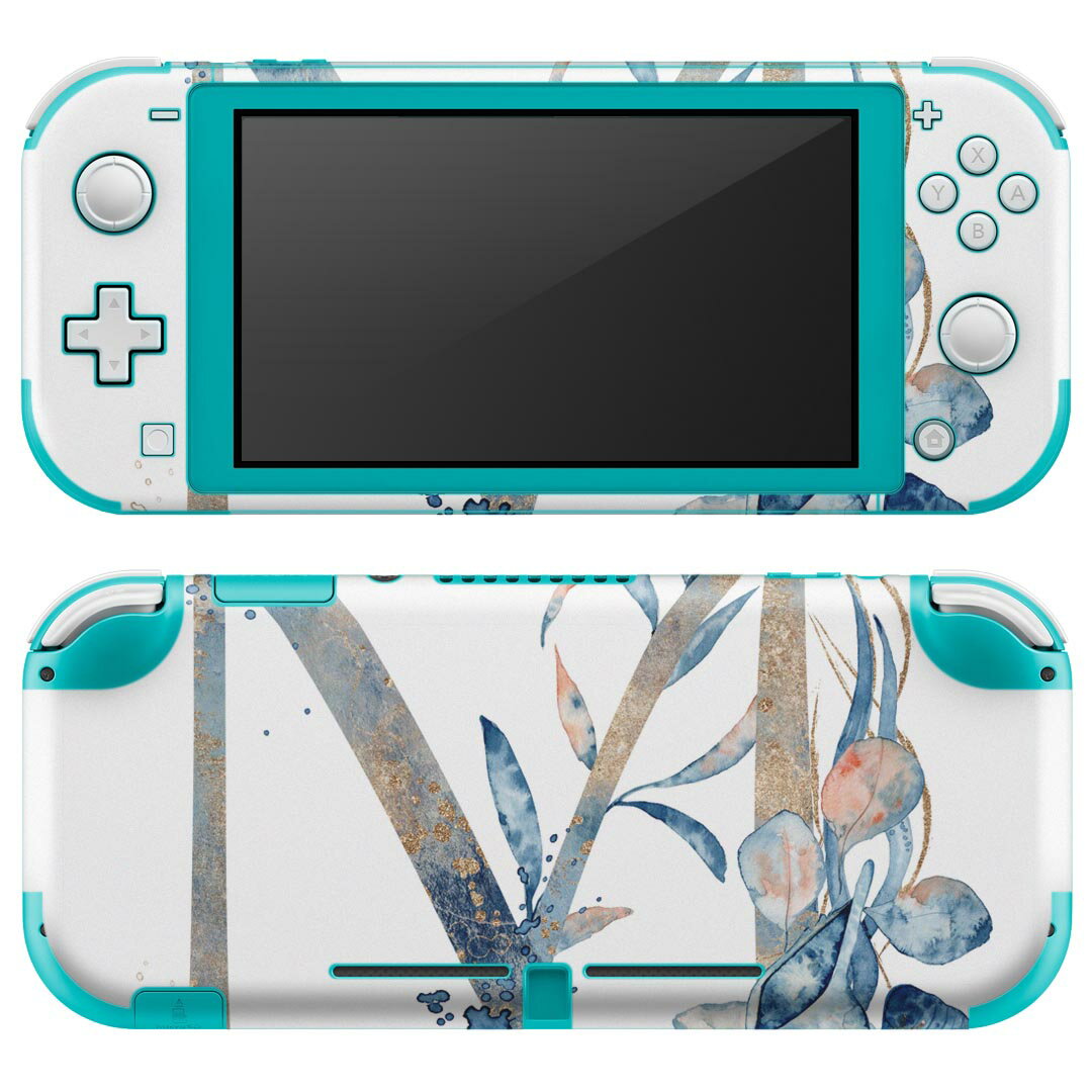 igsticker Nintendo Switch Lite 専用 デザインスキンシール 全面 ニンテンドー スイッチ ライト 専用 ゲーム機 カバー アクセサリー フィルム ステッカー エアフリー 019665 フォント 文字 m アルファベット