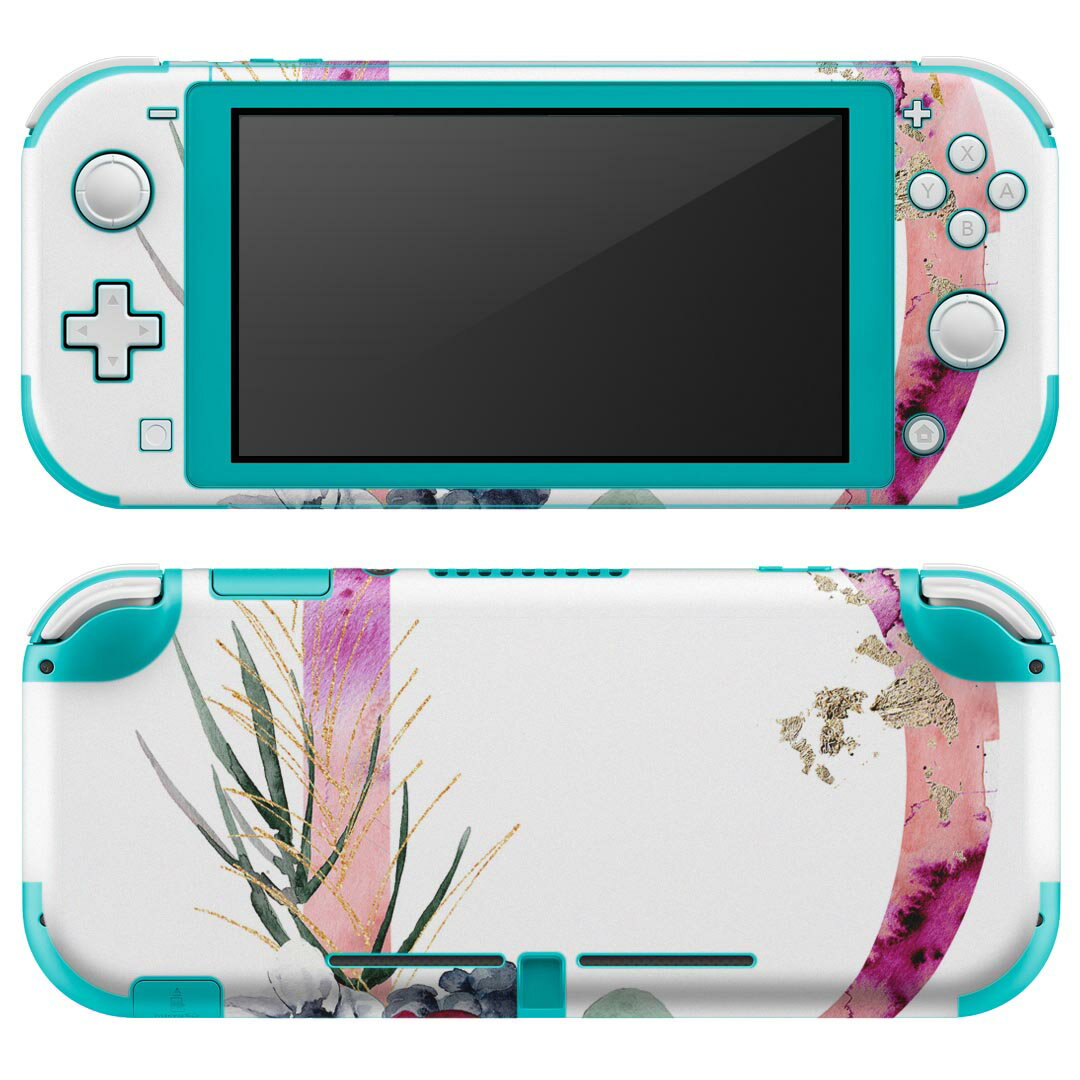 igsticker Nintendo Switch Lite 専用 デザインスキンシール 全面 ニンテンドー スイッチ ライト 専用 ゲーム機 カバー アクセサリー フィルム ステッカー エアフリー 019692 フォント 文字 d アルファベット