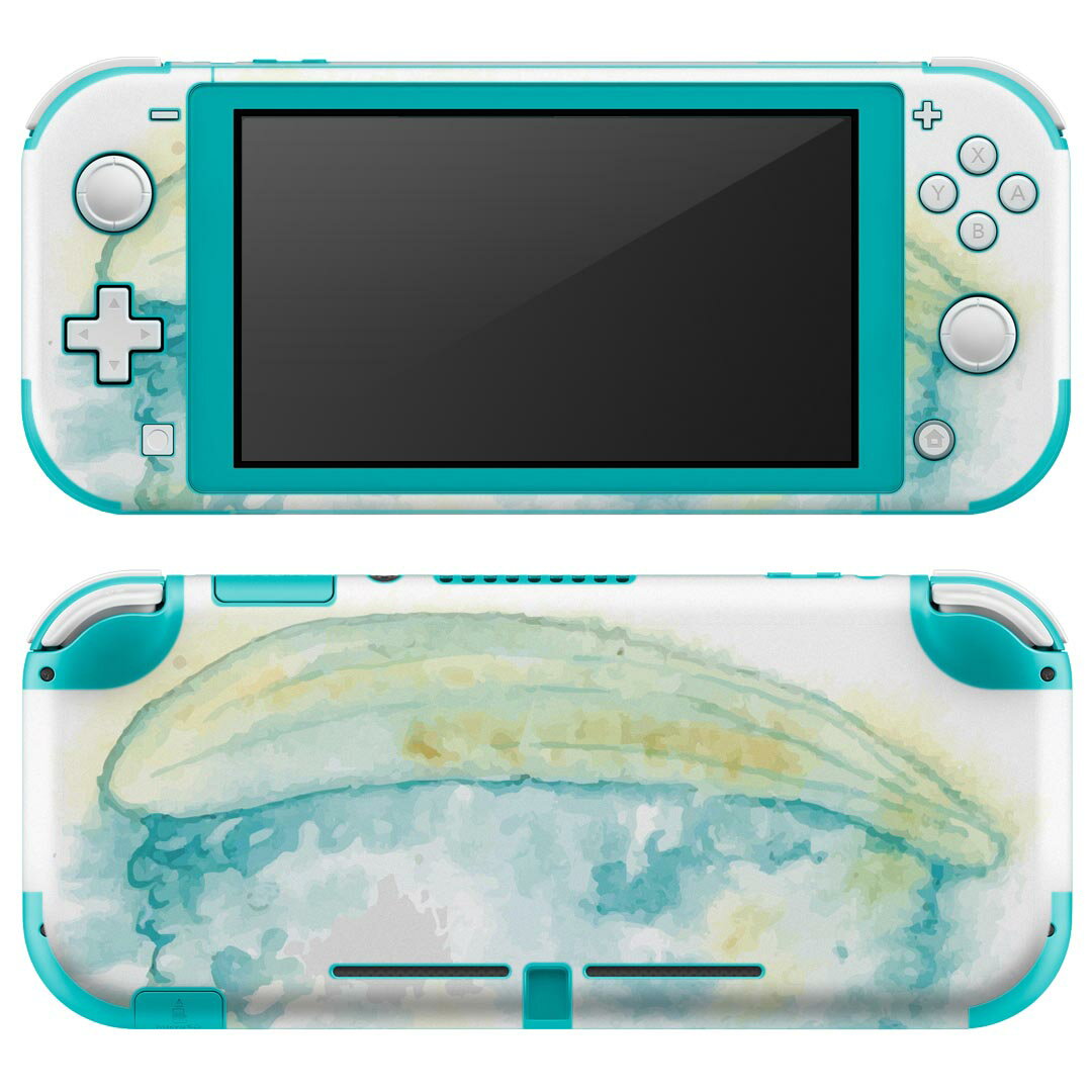 igsticker Nintendo Switch Lite 専用 デザインスキンシール 全面 ニンテンドー スイッチ ライト 専用 ゲーム機 カバー アクセサリー フィルム ステッカー エアフリー 019850 寿司 お寿司 Sushi