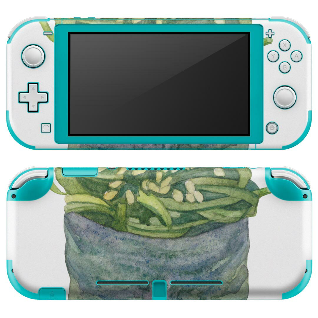 igsticker Nintendo Switch Lite 専用 デザインスキンシール 全面 ニンテンドー スイッチ ライト 専用 ゲーム機 カバー アクセサリー フィルム ステッカー エアフリー 019876 寿司 お寿司 Sushi ご飯