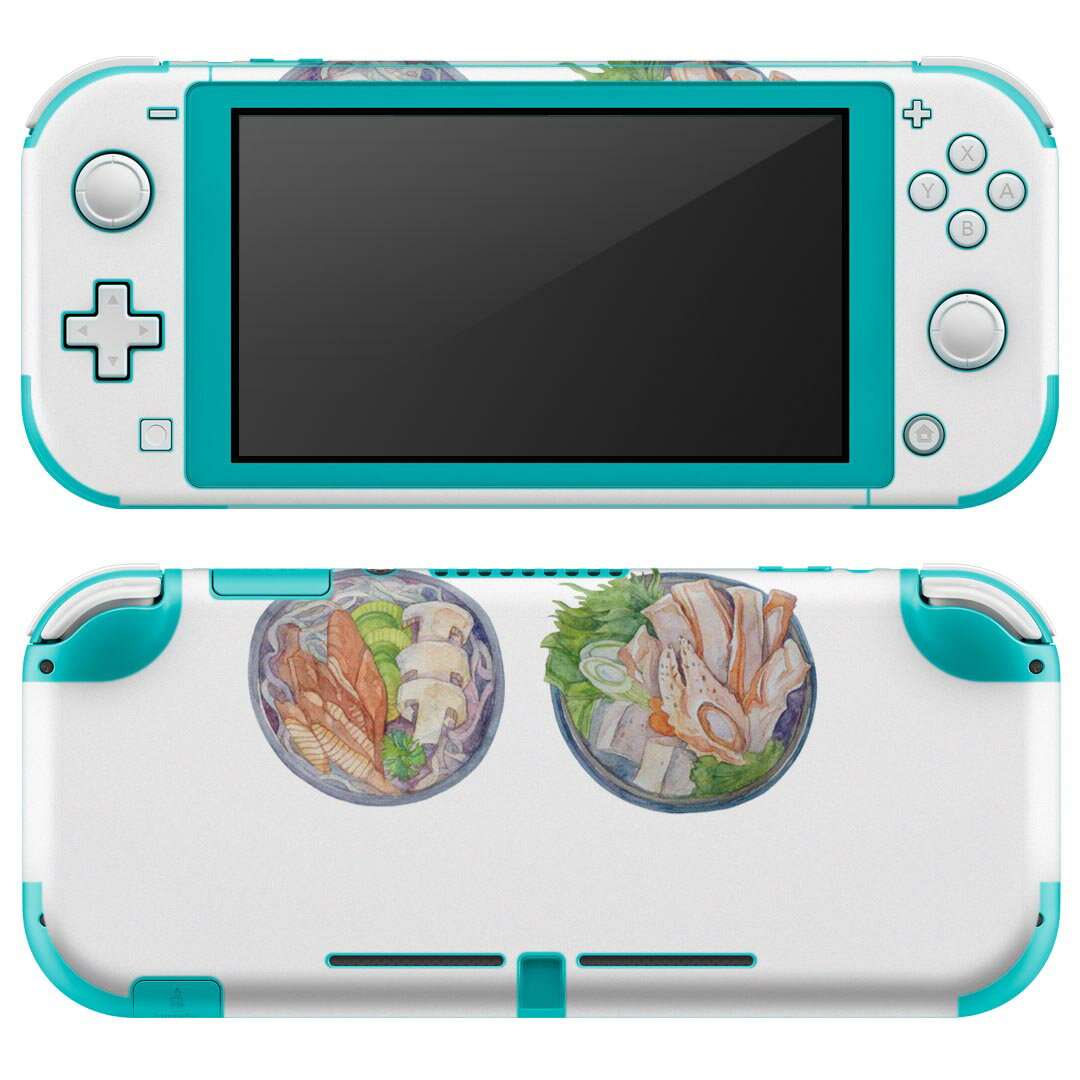 igsticker Nintendo Switch Lite 専用 デザインスキンシール 全面 ニンテンドー スイッチ ライト 専用 ゲーム機 カバー アクセサリー フィルム ステッカー エアフリー 019878 寿司 お寿司 Sushi ご飯