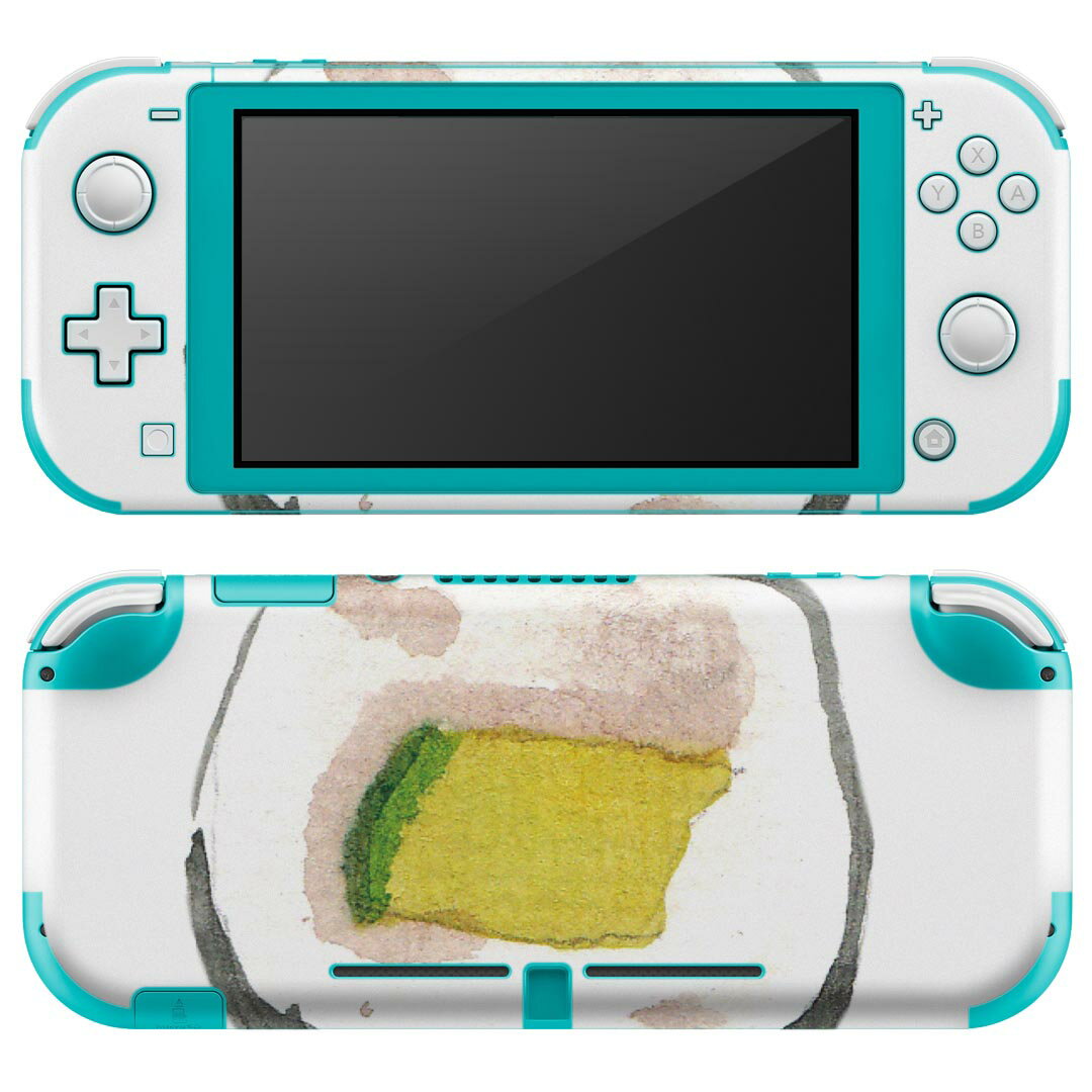 igsticker Nintendo Switch Lite 専用 デザインスキンシール 全面 ニンテンドー スイッチ ライト 専用 ゲーム機 カバー アクセサリー フィルム ステッカー エアフリー 019889 寿司 お寿司 Sushi ご飯