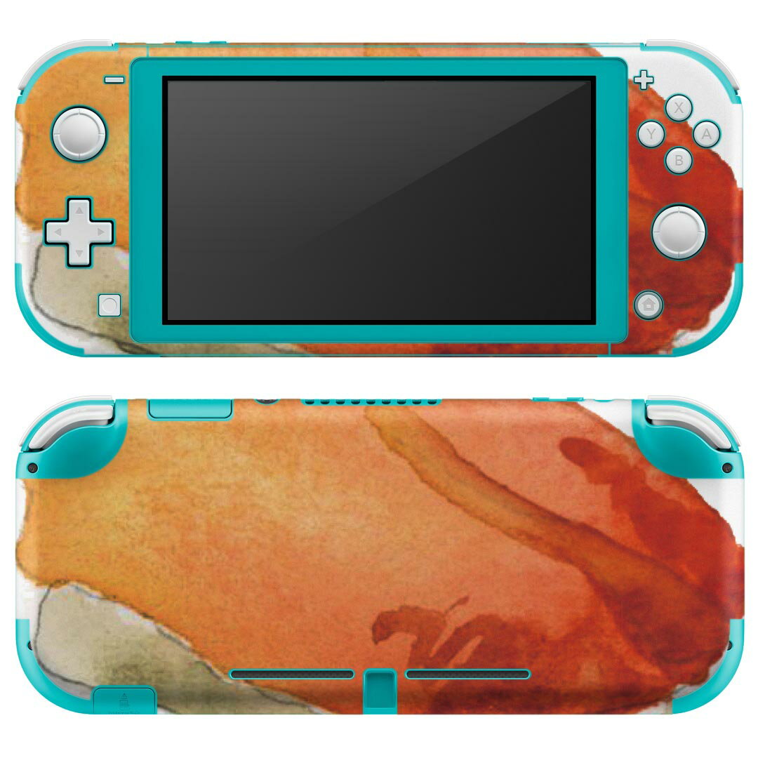 igsticker Nintendo Switch Lite 専用 デザインスキンシール 全面 ニンテンドー スイッチ ライト 専用 ゲーム機 カバー アクセサリー フィルム ステッカー エアフリー 019904 寿司 お寿司 Sushi ご飯