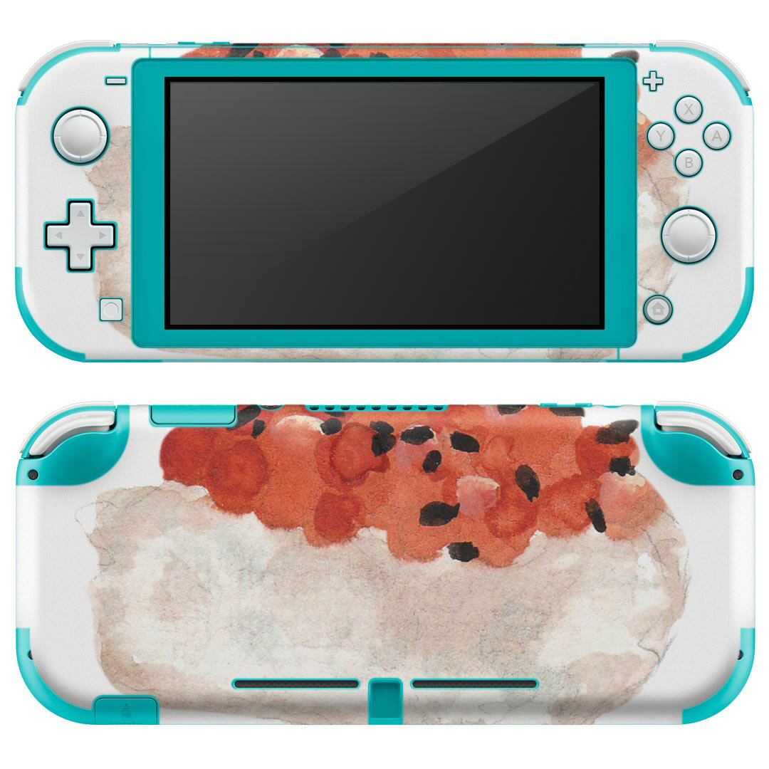 igsticker Nintendo Switch Lite 専用 デザインスキンシール 全面 ニンテンドー スイッチ ライト 専用 ゲーム機 カバー アクセサリー フィルム ステッカー エアフリー 019912 寿司 お寿司 Sushi ご飯