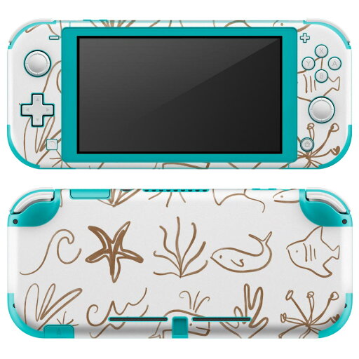 igsticker Nintendo Switch Lite 専用 デザインスキンシール 全面 ニンテンドー スイッチ ライト 専用 ゲーム機 カバー アクセサリー フィルム ステッカー エアフリー 019923 海の生物 海の生物 かわいい igsticker Nintendo Switch Lite 専用 デザインスキンシール 全面 ニンテンドー スイッチ ライト 専用 ゲーム機 カバー アクセサリー フィルム ステッカー エアフリー 019923 海の生物 海の生物 かわいい