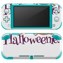 igsticker Nintendo Switch Lite 専用 デザインスキンシール 全面 ニンテンドー スイッチ ライト 専用 ゲーム機 カバー アクセサリー フィルム ステッカー エアフリー 019999 ハロウィン happy halloween 文字