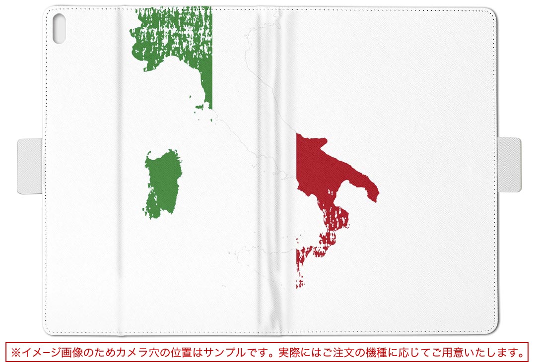 KYT32 Qua tab QZ8 用 タブレット ケース quatabqz8 Mサイズ 手帳型 タブレットケース カバー レザー フリップ ダイアリー 二つ折り 革 018857 italy イタリア