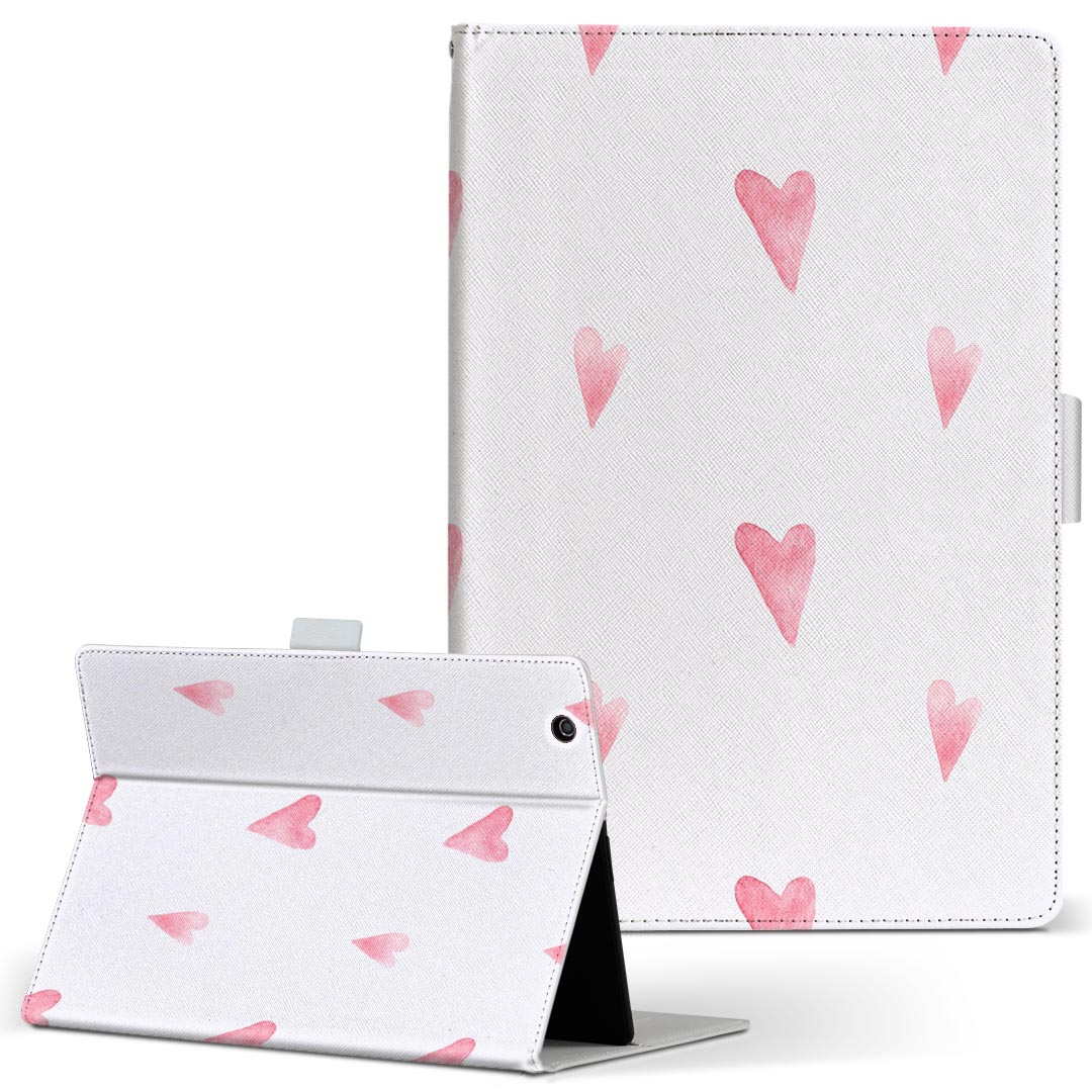 デザイン タブレットケース 手帳型 タブレット カバー レザー フリップ ダイアリー 二つ折り 革 020825 マスクデザイン 梅雨 rainy season