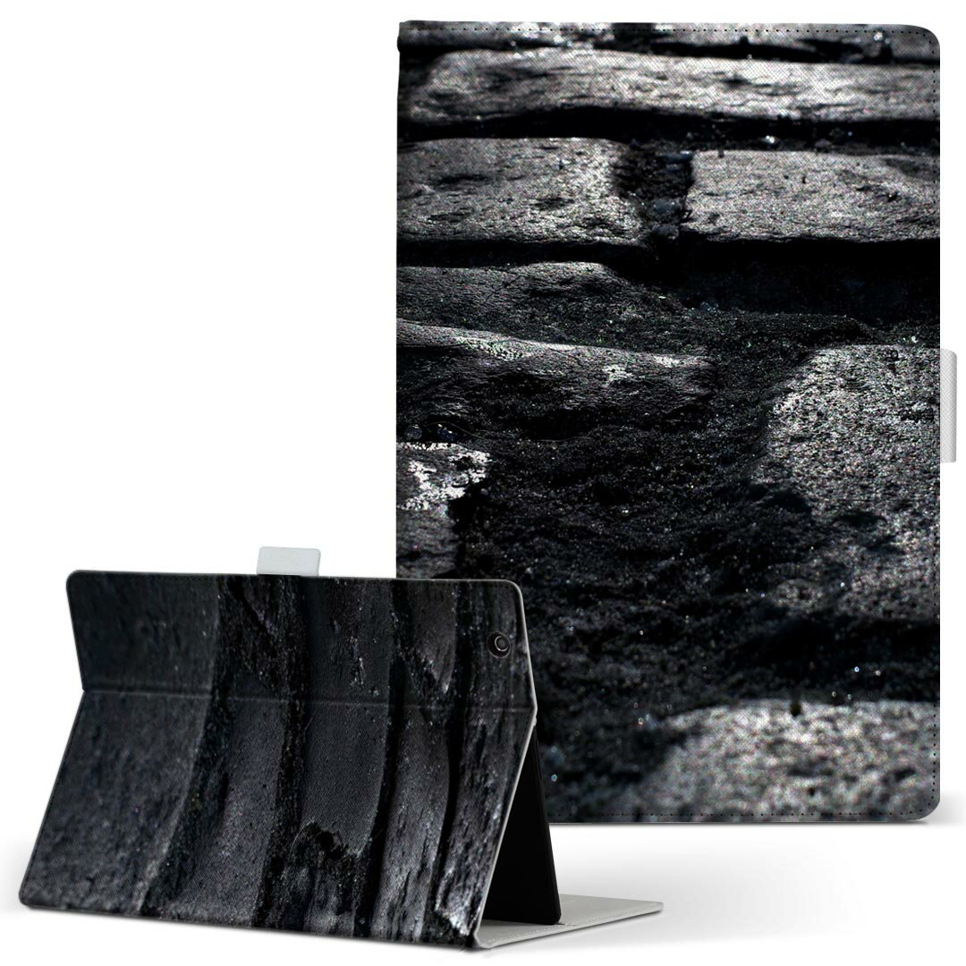 商品特徴・高品質な人工革に継ぎ目のないシームレスな全面デザイン。・業務用の特殊印刷機を使用した高精細プリント。さらにUV加工を施しダメージに強い仕上がり。・動画などの視聴に便利なスタンド機能。・内側に便利なカードスロット＆ロングポケット。・マグネットフリップ機能で開け閉めカンタン。・内側の粘着部に直接端末を貼り付けるだけの簡単装着。繰り返しの付け外しもOK。注意事項商品画像はサンプルイメージですので、お使いのモニターやスマホの液晶によっては多少色味に違いを感じる場合があります。またこちらは白い無地の人工革にデザインをプリントした商品です。商品によっては凹凸や光沢、デコなどの加工があるように見えたり、布地や金属を素材にしたように見える商品もありますが、これらはデザインの図版によるものです。イメージと違った、モニターと色味が異なるなどの理由による交換や返金はご対応できかねます。当店では複数サイズ用意している素材カバーからご注文の機種に一番近いサイズでご用意していますが、お使いのタブレットによっては端末とカバーの間に多少の余白が生じます。ご注文の前に、商品ページに掲載のカバーサイズとお手持ちの端末のサイズを比較・確認してください。こちらはレザーカバー内面の接着部にタブレット端末を直接貼り付けてお使い頂く商品です。レザーカバーのみの販売で、タブレット端末やハードケースは付属しません。ケースを装着したままのスタンド（クレードル）充電やワイヤレス充電（置くだけ充電）は対応していません。商品完成後すぐに発送していますため、印刷・UV加工独特の匂いが残る場合があります。お使い頂くうちに匂いは消えますが、気になる場合は風通しの良い場所に数日置いてください。ご注文後に1点1点制作する受注生産品のため、不良品以外のご返品や交換は固くお断り致します。サイズの選択間違いも保証対象外となりますため、ご注文の際は必ずお使いの端末とご注文のサイズをご確認下さい。発送について迅速な発送のためご入金確認のメールは控えております。発送予定日が分かり次第ご連絡を差し上げますので、こちらを入金確認に替えさせて頂きます。基本的には決済確認後、3〜10営業日前後での発送となります。繁忙期や休業日明けの場合はさらに時間がかかる場合があります。メール便の場合、到着までに2〜4日ほどかかる場合が多く、紛失などの保障もご対応できかねますのでご了承の上お選び下さい。