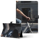 T2 7.0 SIM Huawei 用 タブレット ケース MediaPad T2 7.0 メディアパッド Pro Sサイズ 手帳型 タブレットケース カバー レザー フリップ ダイアリー 二つ折り 革 023760 自転車 女性 人物