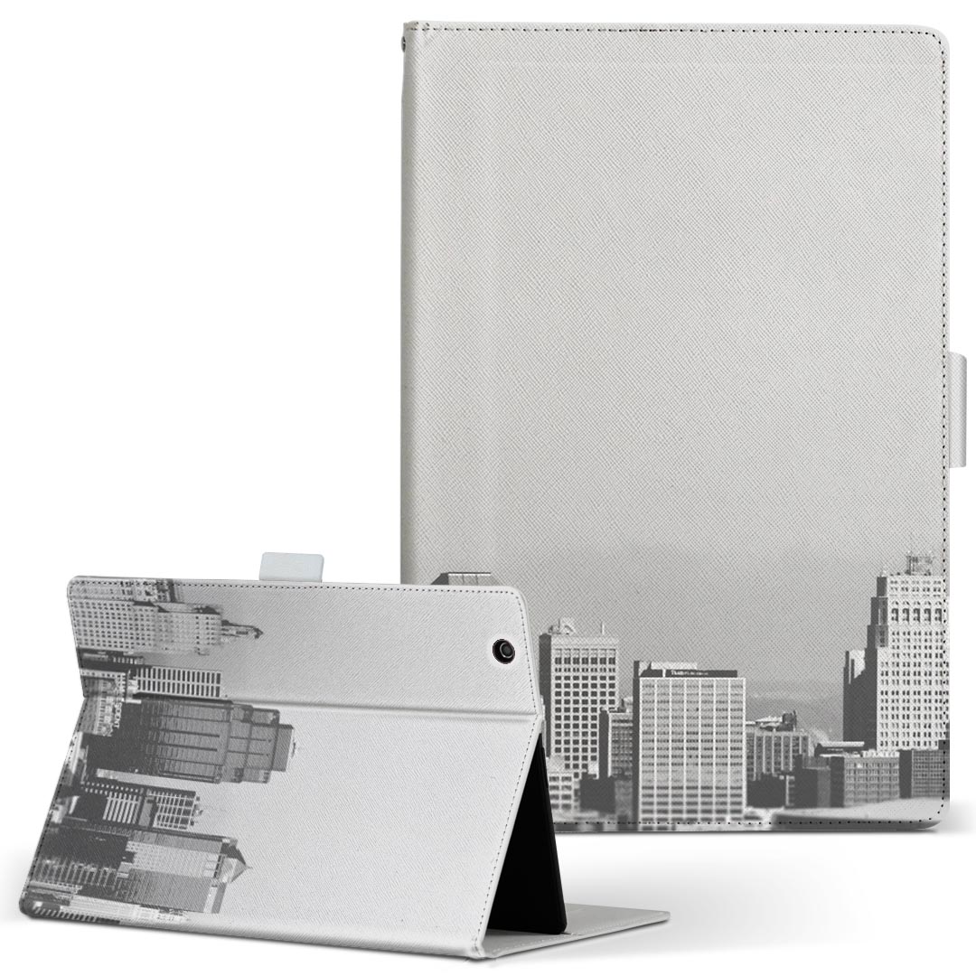 商品特徴・高品質な人工革に継ぎ目のないシームレスな全面デザイン。・業務用の特殊印刷機を使用した高精細プリント。さらにUV加工を施しダメージに強い仕上がり。・動画などの視聴に便利なスタンド機能。・内側に便利なカードスロット＆ロングポケット。・マグネットフリップ機能で開け閉めカンタン。・内側の粘着部に直接端末を貼り付けるだけの簡単装着。繰り返しの付け外しもOK。注意事項商品画像はサンプルイメージですので、お使いのモニターやスマホの液晶によっては多少色味に違いを感じる場合があります。またこちらは白い無地の人工革にデザインをプリントした商品です。商品によっては凹凸や光沢、デコなどの加工があるように見えたり、布地や金属を素材にしたように見える商品もありますが、これらはデザインの図版によるものです。イメージと違った、モニターと色味が異なるなどの理由による交換や返金はご対応できかねます。当店では複数サイズ用意している素材カバーからご注文の機種に一番近いサイズでご用意していますが、お使いのタブレットによっては端末とカバーの間に多少の余白が生じます。ご注文の前に、商品ページに掲載のカバーサイズとお手持ちの端末のサイズを比較・確認してください。こちらはレザーカバー内面の接着部にタブレット端末を直接貼り付けてお使い頂く商品です。レザーカバーのみの販売で、タブレット端末やハードケースは付属しません。ケースを装着したままのスタンド（クレードル）充電やワイヤレス充電（置くだけ充電）は対応していません。商品完成後すぐに発送していますため、印刷・UV加工独特の匂いが残る場合があります。お使い頂くうちに匂いは消えますが、気になる場合は風通しの良い場所に数日置いてください。ご注文後に1点1点制作する受注生産品のため、不良品以外のご返品や交換は固くお断り致します。サイズの選択間違いも保証対象外となりますため、ご注文の際は必ずお使いの端末とご注文のサイズをご確認下さい。発送について迅速な発送のためご入金確認のメールは控えております。発送予定日が分かり次第ご連絡を差し上げますので、こちらを入金確認に替えさせて頂きます。基本的には決済確認後、3?10営業日前後での発送となります。繁忙期や休業日明けの場合はさらに時間がかかる場合があります。メール便の場合、到着までに2?4日ほどかかる場合が多く、紛失などの保障もご対応できかねますのでご了承の上お選び下さい。