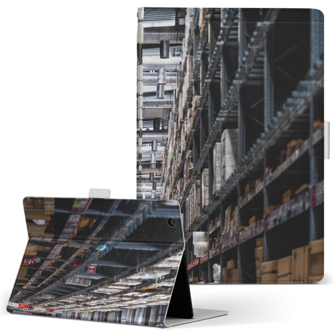 商品特徴・高品質な人工革に継ぎ目のないシームレスな全面デザイン。・業務用の特殊印刷機を使用した高精細プリント。さらにUV加工を施しダメージに強い仕上がり。・動画などの視聴に便利なスタンド機能。・内側に便利なカードスロット＆ロングポケット。・マグネットフリップ機能で開け閉めカンタン。・内側の粘着部に直接端末を貼り付けるだけの簡単装着。繰り返しの付け外しもOK。注意事項商品画像はサンプルイメージですので、お使いのモニターやスマホの液晶によっては多少色味に違いを感じる場合があります。またこちらは白い無地の人工革にデザインをプリントした商品です。商品によっては凹凸や光沢、デコなどの加工があるように見えたり、布地や金属を素材にしたように見える商品もありますが、これらはデザインの図版によるものです。イメージと違った、モニターと色味が異なるなどの理由による交換や返金はご対応できかねます。当店では複数サイズ用意している素材カバーからご注文の機種に一番近いサイズでご用意していますが、お使いのタブレットによっては端末とカバーの間に多少の余白が生じます。ご注文の前に、商品ページに掲載のカバーサイズとお手持ちの端末のサイズを比較・確認してください。こちらはレザーカバー内面の接着部にタブレット端末を直接貼り付けてお使い頂く商品です。レザーカバーのみの販売で、タブレット端末やハードケースは付属しません。ケースを装着したままのスタンド（クレードル）充電やワイヤレス充電（置くだけ充電）は対応していません。商品完成後すぐに発送していますため、印刷・UV加工独特の匂いが残る場合があります。お使い頂くうちに匂いは消えますが、気になる場合は風通しの良い場所に数日置いてください。ご注文後に1点1点制作する受注生産品のため、不良品以外のご返品や交換は固くお断り致します。サイズの選択間違いも保証対象外となりますため、ご注文の際は必ずお使いの端末とご注文のサイズをご確認下さい。発送について迅速な発送のためご入金確認のメールは控えております。発送予定日が分かり次第ご連絡を差し上げますので、こちらを入金確認に替えさせて頂きます。基本的には決済確認後、3?10営業日前後での発送となります。繁忙期や休業日明けの場合はさらに時間がかかる場合があります。メール便の場合、到着までに2?4日ほどかかる場合が多く、紛失などの保障もご対応できかねますのでご了承の上お選び下さい。