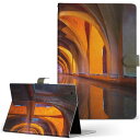 T2 7.0 SIM Huawei 用 タブレット ケース MediaPad T2 7.0 メディアパッド Pro Sサイズ 手帳型 タブレットケース カバー レザー フリップ ダイアリー 二つ折り 革 023946 建築物 写真(2)