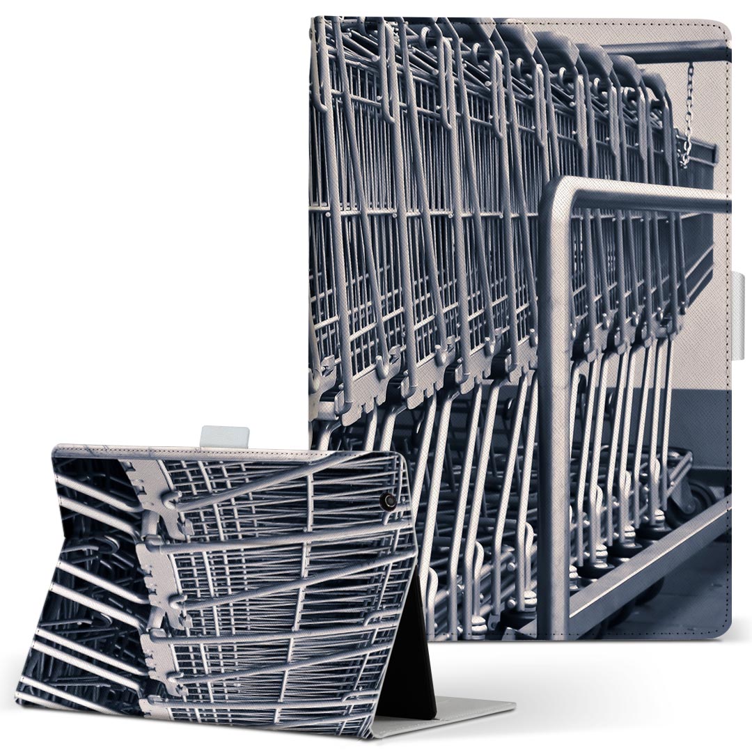 Fire HD 10 専用 タブレット ケース FireHD10 (第7世代・2017年リリース) Lサイズ 手帳型 タブレットケース カバー レザー フリップ ダ..