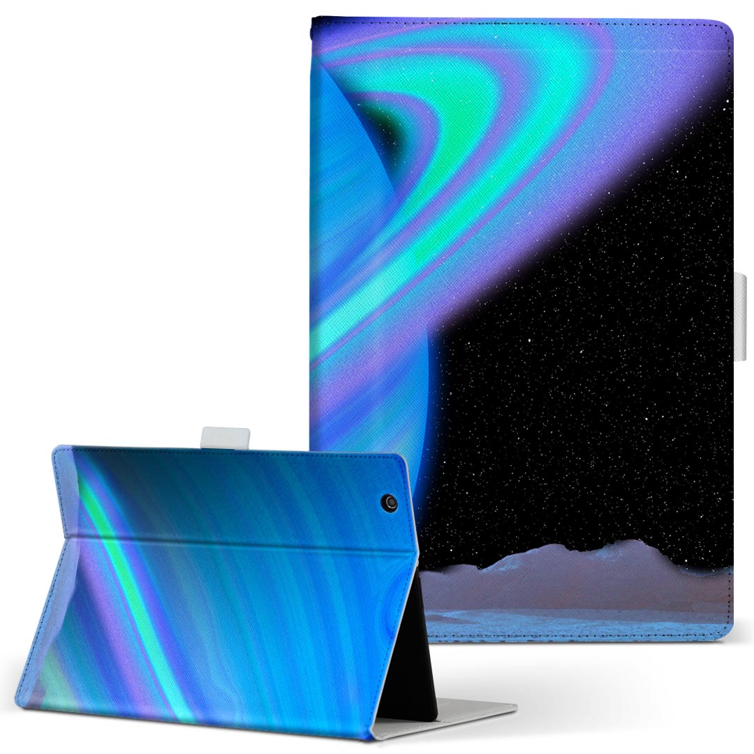 商品特徴・高品質な人工革に継ぎ目のないシームレスな全面デザイン。・業務用の特殊印刷機を使用した高精細プリント。さらにUV加工を施しダメージに強い仕上がり。・動画などの視聴に便利なスタンド機能。・内側に便利なカードスロット＆ロングポケット。・...