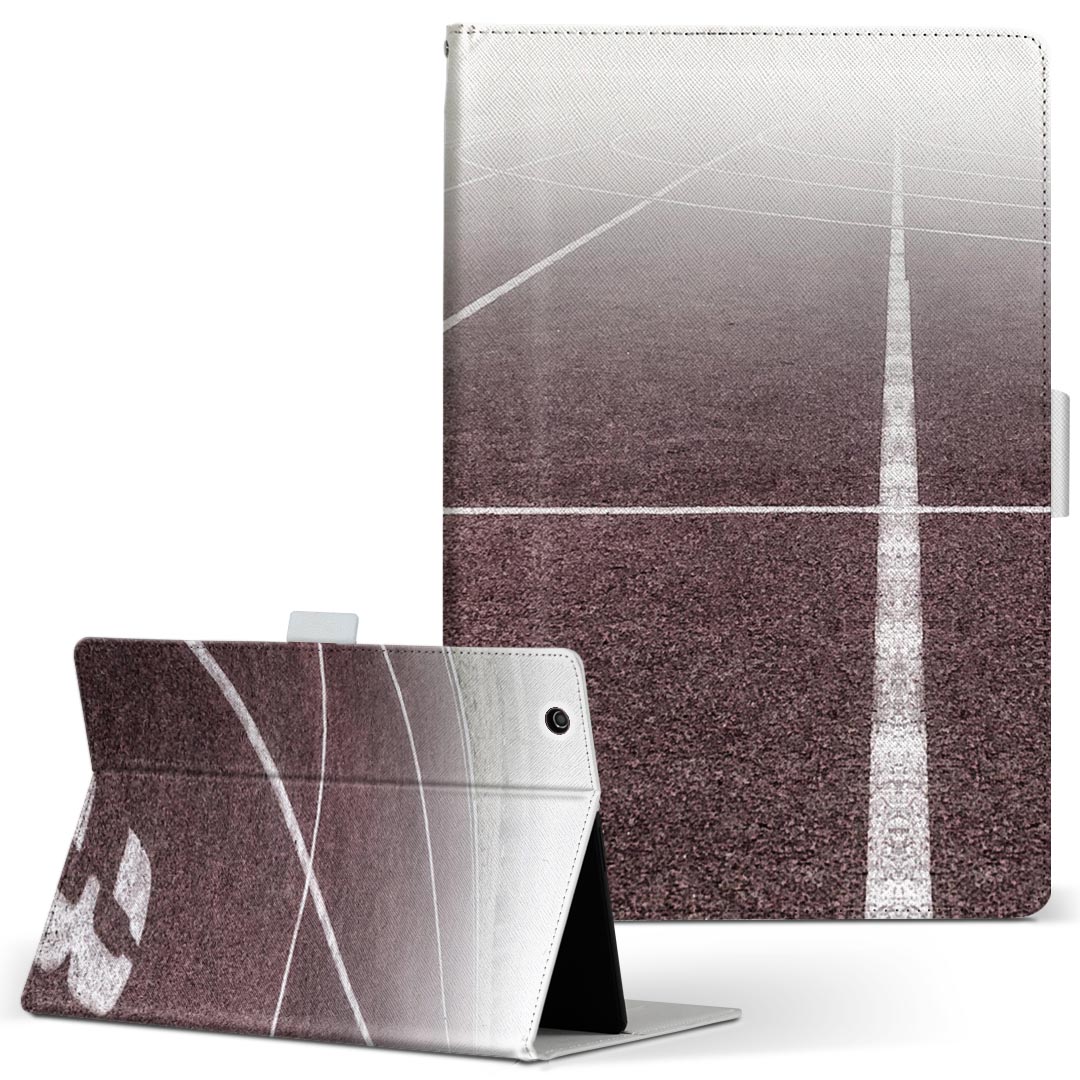 Fire HD 8 用 タブレット ケース Fire HD 8 (第8世代・2018年リリース) Mサイズ 手帳型 タブレットケース カバー レザー フリップ ダイアリー 二つ折り 革 025771 ランニング　陸上　スポーツ(2.0)