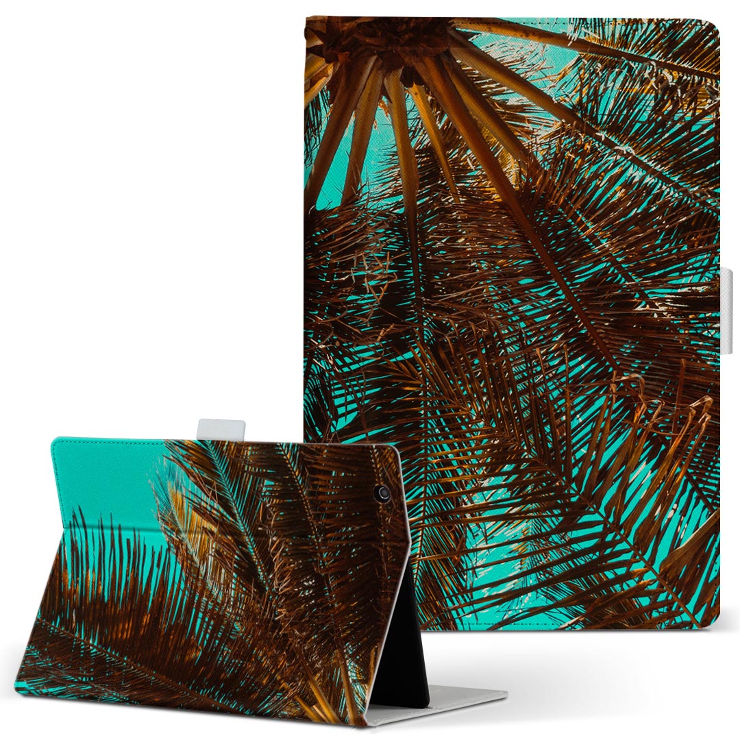 商品特徴・高品質な人工革に継ぎ目のないシームレスな全面デザイン。・業務用の特殊印刷機を使用した高精細プリント。さらにUV加工を施しダメージに強い仕上がり。・動画などの視聴に便利なスタンド機能。・内側に便利なカードスロット＆ロングポケット。・マグネットフリップ機能で開け閉めカンタン。・内側の粘着部に直接端末を貼り付けるだけの簡単装着。繰り返しの付け外しもOK。注意事項商品画像はサンプルイメージですので、お使いのモニターやスマホの液晶によっては多少色味に違いを感じる場合があります。またこちらは白い無地の人工革にデザインをプリントした商品です。商品によっては凹凸や光沢、デコなどの加工があるように見えたり、布地や金属を素材にしたように見える商品もありますが、これらはデザインの図版によるものです。イメージと違った、モニターと色味が異なるなどの理由による交換や返金はご対応できかねます。当店では複数サイズ用意している素材カバーからご注文の機種に一番近いサイズでご用意していますが、お使いのタブレットによっては端末とカバーの間に多少の余白が生じます。ご注文の前に、商品ページに掲載のカバーサイズとお手持ちの端末のサイズを比較・確認してください。こちらはレザーカバー内面の接着部にタブレット端末を直接貼り付けてお使い頂く商品です。レザーカバーのみの販売で、タブレット端末やハードケースは付属しません。ケースを装着したままのスタンド（クレードル）充電やワイヤレス充電（置くだけ充電）は対応していません。商品完成後すぐに発送していますため、印刷・UV加工独特の匂いが残る場合があります。お使い頂くうちに匂いは消えますが、気になる場合は風通しの良い場所に数日置いてください。ご注文後に1点1点制作する受注生産品のため、不良品以外のご返品や交換は固くお断り致します。サイズの選択間違いも保証対象外となりますため、ご注文の際は必ずお使いの端末とご注文のサイズをご確認下さい。発送について迅速な発送のためご入金確認のメールは控えております。発送予定日が分かり次第ご連絡を差し上げますので、こちらを入金確認に替えさせて頂きます。基本的には決済確認後、3〜10営業日前後での発送となります。繁忙期や休業日明けの場合はさらに時間がかかる場合があります。メール便の場合、到着までに2〜4日ほどかかる場合が多く、紛失などの保障もご対応できかねますのでご了承の上お選び下さい。