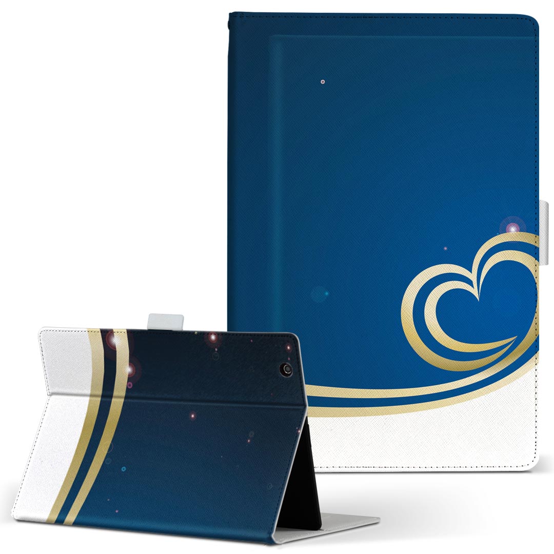 商品特徴・高品質な人工革に継ぎ目のないシームレスな全面デザイン。・業務用の特殊印刷機を使用した高精細プリント。さらにUV加工を施しダメージに強い仕上がり。・動画などの視聴に便利なスタンド機能。・内側に便利なカードスロット＆ロングポケット。・マグネットフリップ機能で開け閉めカンタン。・内側の粘着部に直接端末を貼り付けるだけの簡単装着。繰り返しの付け外しもOK。注意事項商品画像はサンプルイメージですので、お使いのモニターやスマホの液晶によっては多少色味に違いを感じる場合があります。またこちらは白い無地の人工革にデザインをプリントした商品です。商品によっては凹凸や光沢、デコなどの加工があるように見えたり、布地や金属を素材にしたように見える商品もありますが、これらはデザインの図版によるものです。イメージと違った、モニターと色味が異なるなどの理由による交換や返金はご対応できかねます。当店では複数サイズ用意している素材カバーからご注文の機種に一番近いサイズでご用意していますが、お使いのタブレットによっては端末とカバーの間に多少の余白が生じます。ご注文の前に、商品ページに掲載のカバーサイズとお手持ちの端末のサイズを比較・確認してください。こちらはレザーカバー内面の接着部にタブレット端末を直接貼り付けてお使い頂く商品です。レザーカバーのみの販売で、タブレット端末やハードケースは付属しません。ケースを装着したままのスタンド（クレードル）充電やワイヤレス充電（置くだけ充電）は対応していません。商品完成後すぐに発送していますため、印刷・UV加工独特の匂いが残る場合があります。お使い頂くうちに匂いは消えますが、気になる場合は風通しの良い場所に数日置いてください。ご注文後に1点1点制作する受注生産品のため、不良品以外のご返品や交換は固くお断り致します。サイズの選択間違いも保証対象外となりますため、ご注文の際は必ずお使いの端末とご注文のサイズをご確認下さい。発送について迅速な発送のためご入金確認のメールは控えております。発送予定日が分かり次第ご連絡を差し上げますので、こちらを入金確認に替えさせて頂きます。基本的には決済確認後、3〜10営業日前後での発送となります。繁忙期や休業日明けの場合はさらに時間がかかる場合があります。メール便の場合、到着までに2〜4日ほどかかる場合が多く、紛失などの保障もご対応できかねますのでご了承の上お選び下さい。