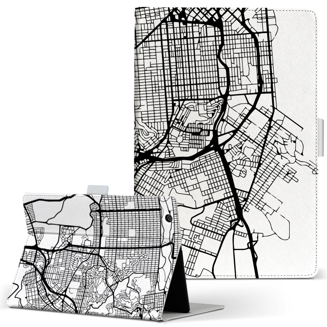 商品特徴・高品質な人工革に継ぎ目のないシームレスな全面デザイン。・業務用の特殊印刷機を使用した高精細プリント。さらにUV加工を施しダメージに強い仕上がり。・動画などの視聴に便利なスタンド機能。・内側に便利なカードスロット＆ロングポケット。・マグネットフリップ機能で開け閉めカンタン。・内側の粘着部に直接端末を貼り付けるだけの簡単装着。繰り返しの付け外しもOK。注意事項商品画像はサンプルイメージですので、お使いのモニターやスマホの液晶によっては多少色味に違いを感じる場合があります。またこちらは白い無地の人工革にデザインをプリントした商品です。商品によっては凹凸や光沢、デコなどの加工があるように見えたり、布地や金属を素材にしたように見える商品もありますが、これらはデザインの図版によるものです。イメージと違った、モニターと色味が異なるなどの理由による交換や返金はご対応できかねます。当店では複数サイズ用意している素材カバーからご注文の機種に一番近いサイズでご用意していますが、お使いのタブレットによっては端末とカバーの間に多少の余白が生じます。ご注文の前に、商品ページに掲載のカバーサイズとお手持ちの端末のサイズを比較・確認してください。こちらはレザーカバー内面の接着部にタブレット端末を直接貼り付けてお使い頂く商品です。レザーカバーのみの販売で、タブレット端末やハードケースは付属しません。ケースを装着したままのスタンド（クレードル）充電やワイヤレス充電（置くだけ充電）は対応していません。商品完成後すぐに発送していますため、印刷・UV加工独特の匂いが残る場合があります。お使い頂くうちに匂いは消えますが、気になる場合は風通しの良い場所に数日置いてください。ご注文後に1点1点制作する受注生産品のため、不良品以外のご返品や交換は固くお断り致します。サイズの選択間違いも保証対象外となりますため、ご注文の際は必ずお使いの端末とご注文のサイズをご確認下さい。発送について迅速な発送のためご入金確認のメールは控えております。発送予定日が分かり次第ご連絡を差し上げますので、こちらを入金確認に替えさせて頂きます。基本的には決済確認後、3〜10営業日前後での発送となります。繁忙期や休業日明けの場合はさらに時間がかかる場合があります。メール便の場合、到着までに2〜4日ほどかかる場合が多く、紛失などの保障もご対応できかねますのでご了承の上お選び下さい。