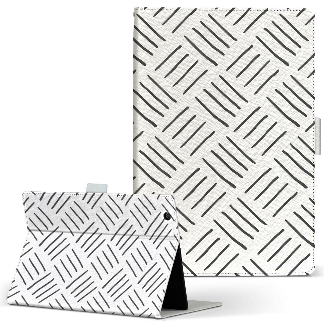 商品特徴・高品質な人工革に継ぎ目のないシームレスな全面デザイン。・業務用の特殊印刷機を使用した高精細プリント。さらにUV加工を施しダメージに強い仕上がり。・動画などの視聴に便利なスタンド機能。・内側に便利なカードスロット＆ロングポケット。・マグネットフリップ機能で開け閉めカンタン。・内側の粘着部に直接端末を貼り付けるだけの簡単装着。繰り返しの付け外しもOK。注意事項商品画像はサンプルイメージですので、お使いのモニターやスマホの液晶によっては多少色味に違いを感じる場合があります。またこちらは白い無地の人工革にデザインをプリントした商品です。商品によっては凹凸や光沢、デコなどの加工があるように見えたり、布地や金属を素材にしたように見える商品もありますが、これらはデザインの図版によるものです。イメージと違った、モニターと色味が異なるなどの理由による交換や返金はご対応できかねます。当店では複数サイズ用意している素材カバーからご注文の機種に一番近いサイズでご用意していますが、お使いのタブレットによっては端末とカバーの間に多少の余白が生じます。ご注文の前に、商品ページに掲載のカバーサイズとお手持ちの端末のサイズを比較・確認してください。こちらはレザーカバー内面の接着部にタブレット端末を直接貼り付けてお使い頂く商品です。レザーカバーのみの販売で、タブレット端末やハードケースは付属しません。ケースを装着したままのスタンド（クレードル）充電やワイヤレス充電（置くだけ充電）は対応していません。商品完成後すぐに発送していますため、印刷・UV加工独特の匂いが残る場合があります。お使い頂くうちに匂いは消えますが、気になる場合は風通しの良い場所に数日置いてください。ご注文後に1点1点制作する受注生産品のため、不良品以外のご返品や交換は固くお断り致します。サイズの選択間違いも保証対象外となりますため、ご注文の際は必ずお使いの端末とご注文のサイズをご確認下さい。発送について迅速な発送のためご入金確認のメールは控えております。発送予定日が分かり次第ご連絡を差し上げますので、こちらを入金確認に替えさせて頂きます。基本的には決済確認後、3〜10営業日前後での発送となります。繁忙期や休業日明けの場合はさらに時間がかかる場合があります。メール便の場合、到着までに2〜4日ほどかかる場合が多く、紛失などの保障もご対応できかねますのでご了承の上お選び下さい。