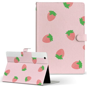 Tab 7.7 Plus SC-01E Samsung サムスン電子 GALAXY ギャラクシー tab77plussc01e Mサイズ 手帳型 タブレットケース カバー レザー フリップ ダイアリー 二つ折り 革 009549 いちご ピンク