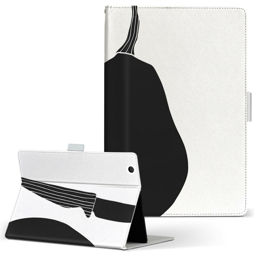 商品特徴・高品質な人工革に継ぎ目のないシームレスな全面デザイン。・業務用の特殊印刷機を使用した高精細プリント。さらにUV加工を施しダメージに強い仕上がり。・動画などの視聴に便利なスタンド機能。・内側に便利なカードスロット＆ロングポケット。・マグネットフリップ機能で開け閉めカンタン。・内側の粘着部に直接端末を貼り付けるだけの簡単装着。繰り返しの付け外しもOK。注意事項商品画像はサンプルイメージですので、お使いのモニターやスマホの液晶によっては多少色味に違いを感じる場合があります。またこちらは白い無地の人工革にデザインをプリントした商品です。商品によっては凹凸や光沢、デコなどの加工があるように見えたり、布地や金属を素材にしたように見える商品もありますが、これらはデザインの図版によるものです。イメージと違った、モニターと色味が異なるなどの理由による交換や返金はご対応できかねます。当店では複数サイズ用意している素材カバーからご注文の機種に一番近いサイズでご用意していますが、お使いのタブレットによっては端末とカバーの間に多少の余白が生じます。ご注文の前に、商品ページに掲載のカバーサイズとお手持ちの端末のサイズを比較・確認してください。こちらはレザーカバー内面の接着部にタブレット端末を直接貼り付けてお使い頂く商品です。レザーカバーのみの販売で、タブレット端末やハードケースは付属しません。ケースを装着したままのスタンド（クレードル）充電やワイヤレス充電（置くだけ充電）は対応していません。商品完成後すぐに発送していますため、印刷・UV加工独特の匂いが残る場合があります。お使い頂くうちに匂いは消えますが、気になる場合は風通しの良い場所に数日置いてください。ご注文後に1点1点制作する受注生産品のため、不良品以外のご返品や交換は固くお断り致します。サイズの選択間違いも保証対象外となりますため、ご注文の際は必ずお使いの端末とご注文のサイズをご確認下さい。発送について迅速な発送のためご入金確認のメールは控えております。発送予定日が分かり次第ご連絡を差し上げますので、こちらを入金確認に替えさせて頂きます。基本的には決済確認後、3〜10営業日前後での発送となります。繁忙期や休業日明けの場合はさらに時間がかかる場合があります。メール便の場合、到着までに2〜4日ほどかかる場合が多く、紛失などの保障もご対応できかねますのでご了承の上お選び下さい。