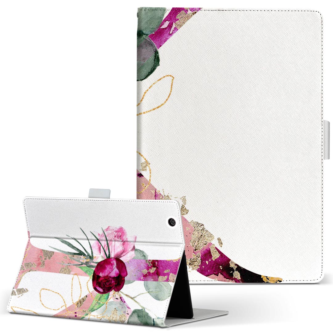 dtab d-52c 用 タブレットケース docomo ドコモ Mサイズ 手帳型 タブレットケース カバー 全機種対応有り レザー フリップ ダイアリー 二つ折り 革 薄型 軽量 019699 文字 k アルファベット