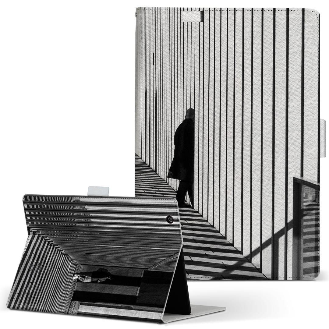 商品特徴・高品質な人工革に継ぎ目のないシームレスな全面デザイン。・業務用の特殊印刷機を使用した高精細プリント。さらにUV加工を施しダメージに強い仕上がり。・動画などの視聴に便利なスタンド機能。・内側に便利なカードスロット＆ロングポケット。・マグネットフリップ機能で開け閉めカンタン。・内側の粘着部に直接端末を貼り付けるだけの簡単装着。繰り返しの付け外しもOK。注意事項商品画像はサンプルイメージですので、お使いのモニターやスマホの液晶によっては多少色味に違いを感じる場合があります。またこちらは白い無地の人工革にデザインをプリントした商品です。商品によっては凹凸や光沢、デコなどの加工があるように見えたり、布地や金属を素材にしたように見える商品もありますが、これらはデザインの図版によるものです。イメージと違った、モニターと色味が異なるなどの理由による交換や返金はご対応できかねます。当店では複数サイズ用意している素材カバーからご注文の機種に一番近いサイズでご用意していますが、お使いのタブレットによっては端末とカバーの間に多少の余白が生じます。ご注文の前に、商品ページに掲載のカバーサイズとお手持ちの端末のサイズを比較・確認してください。こちらはレザーカバー内面の接着部にタブレット端末を直接貼り付けてお使い頂く商品です。レザーカバーのみの販売で、タブレット端末やハードケースは付属しません。ケースを装着したままのスタンド（クレードル）充電やワイヤレス充電（置くだけ充電）は対応していません。商品完成後すぐに発送していますため、印刷・UV加工独特の匂いが残る場合があります。お使い頂くうちに匂いは消えますが、気になる場合は風通しの良い場所に数日置いてください。ご注文後に1点1点制作する受注生産品のため、不良品以外のご返品や交換は固くお断り致します。サイズの選択間違いも保証対象外となりますため、ご注文の際は必ずお使いの端末とご注文のサイズをご確認下さい。発送について迅速な発送のためご入金確認のメールは控えております。発送予定日が分かり次第ご連絡を差し上げますので、こちらを入金確認に替えさせて頂きます。基本的には決済確認後、3〜10営業日前後での発送となります。繁忙期や休業日明けの場合はさらに時間がかかる場合があります。メール便の場合、到着までに2〜4日ほどかかる場合が多く、紛失などの保障もご対応できかねますのでご了承の上お選び下さい。