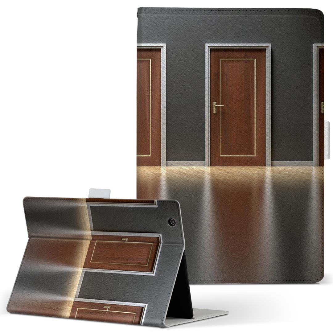 Nexus 7 Google 用 タブレット ケース nexus7 Sサイズ 手帳型 タブレットケース カバー レザー フリップ ダイアリー 二つ折り 革 025619 ドア　写真