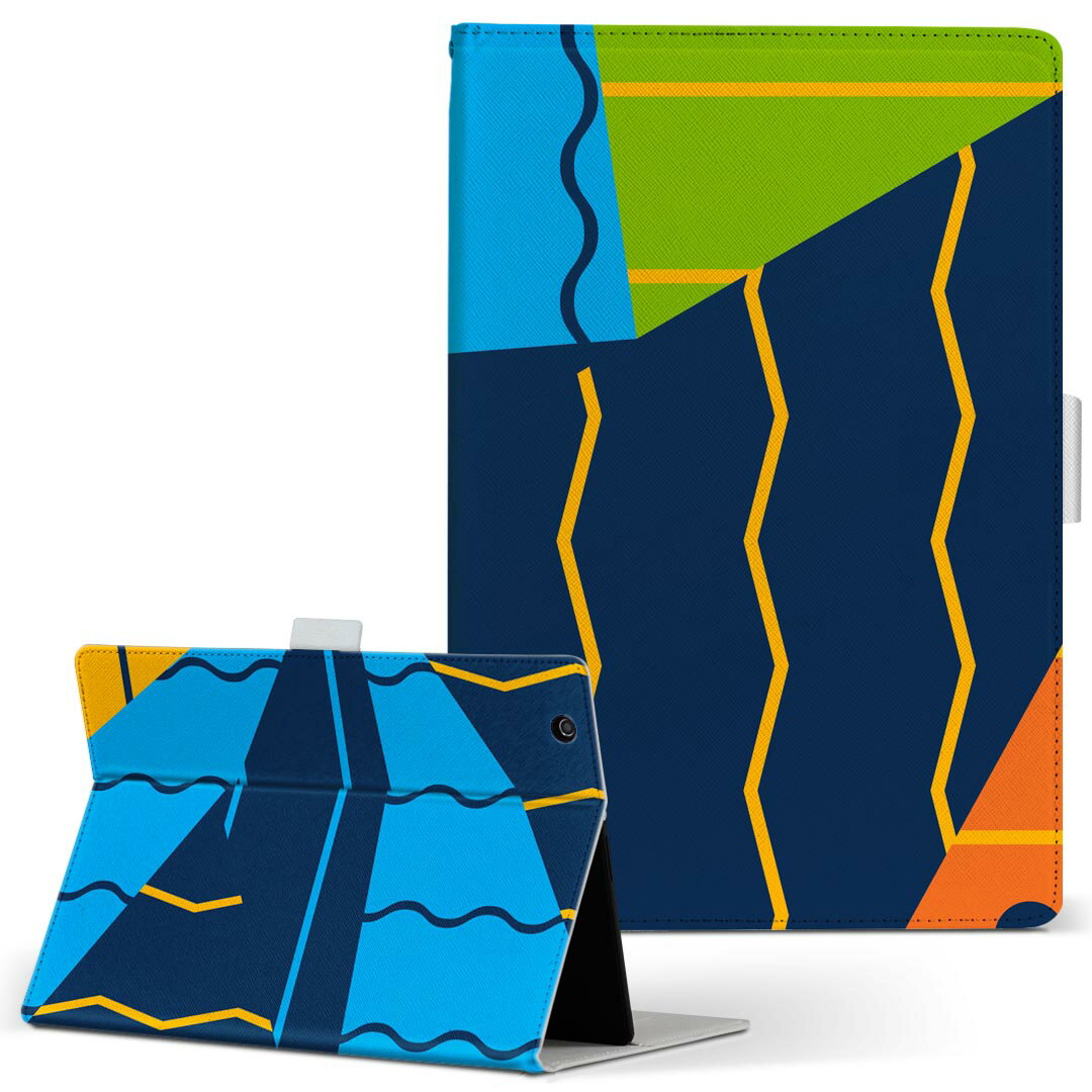 商品特徴・高品質な人工革に継ぎ目のないシームレスな全面デザイン。・業務用の特殊印刷機を使用した高精細プリント。さらにUV加工を施しダメージに強い仕上がり。・動画などの視聴に便利なスタンド機能。・内側に便利なカードスロット＆ロングポケット。・...