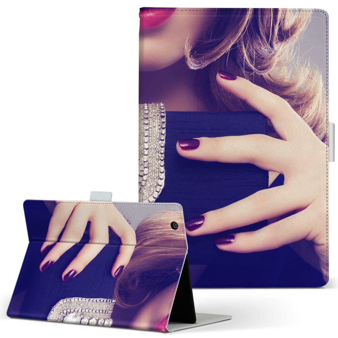 商品特徴・高品質な人工革に継ぎ目のないシームレスな全面デザイン。・業務用の特殊印刷機を使用した高精細プリント。さらにUV加工を施しダメージに強い仕上がり。・動画などの視聴に便利なスタンド機能。・内側に便利なカードスロット＆ロングポケット。・マグネットフリップ機能で開け閉めカンタン。・内側の粘着部に直接端末を貼り付けるだけの簡単装着。繰り返しの付け外しもOK。注意事項商品画像はサンプルイメージですので、お使いのモニターやスマホの液晶によっては多少色味に違いを感じる場合があります。またこちらは白い無地の人工革にデザインをプリントした商品です。商品によっては凹凸や光沢、デコなどの加工があるように見えたり、布地や金属を素材にしたように見える商品もありますが、これらはデザインの図版によるものです。イメージと違った、モニターと色味が異なるなどの理由による交換や返金はご対応できかねます。当店では複数サイズ用意している素材カバーからご注文の機種に一番近いサイズでご用意していますが、お使いのタブレットによっては端末とカバーの間に多少の余白が生じます。ご注文の前に、商品ページに掲載のカバーサイズとお手持ちの端末のサイズを比較・確認してください。こちらはレザーカバー内面の接着部にタブレット端末を直接貼り付けてお使い頂く商品です。レザーカバーのみの販売で、タブレット端末やハードケースは付属しません。ケースを装着したままのスタンド（クレードル）充電やワイヤレス充電（置くだけ充電）は対応していません。商品完成後すぐに発送していますため、印刷・UV加工独特の匂いが残る場合があります。お使い頂くうちに匂いは消えますが、気になる場合は風通しの良い場所に数日置いてください。ご注文後に1点1点制作する受注生産品のため、不良品以外のご返品や交換は固くお断り致します。サイズの選択間違いも保証対象外となりますため、ご注文の際は必ずお使いの端末とご注文のサイズをご確認下さい。発送について迅速な発送のためご入金確認のメールは控えております。発送予定日が分かり次第ご連絡を差し上げますので、こちらを入金確認に替えさせて頂きます。基本的には決済確認後、3〜10営業日前後での発送となります。繁忙期や休業日明けの場合はさらに時間がかかる場合があります。メール便の場合、到着までに2〜4日ほどかかる場合が多く、紛失などの保障もご対応できかねますのでご了承の上お選び下さい。