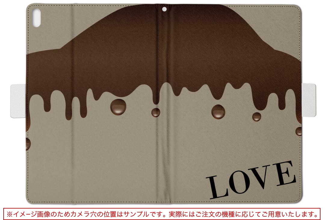 aiwa tab AB8 用 タブレット ケース JA3-TBA0801 / TBA0802 8インチ Mサイズ 手帳型 タブレットケース カバー レザー フリップ ダイアリー 二つ折り 革 020582 バレンタイン デコレーション