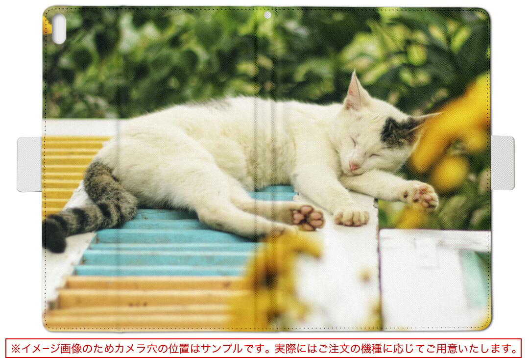 firemax11 用 2023年発売 対応カバー インチ L サイズ 手帳型 タブレットケース カバー 全機種対応有り レザー フリップ ダイアリー 二つ折り 革 023095 猫　ねこ　動物　写真