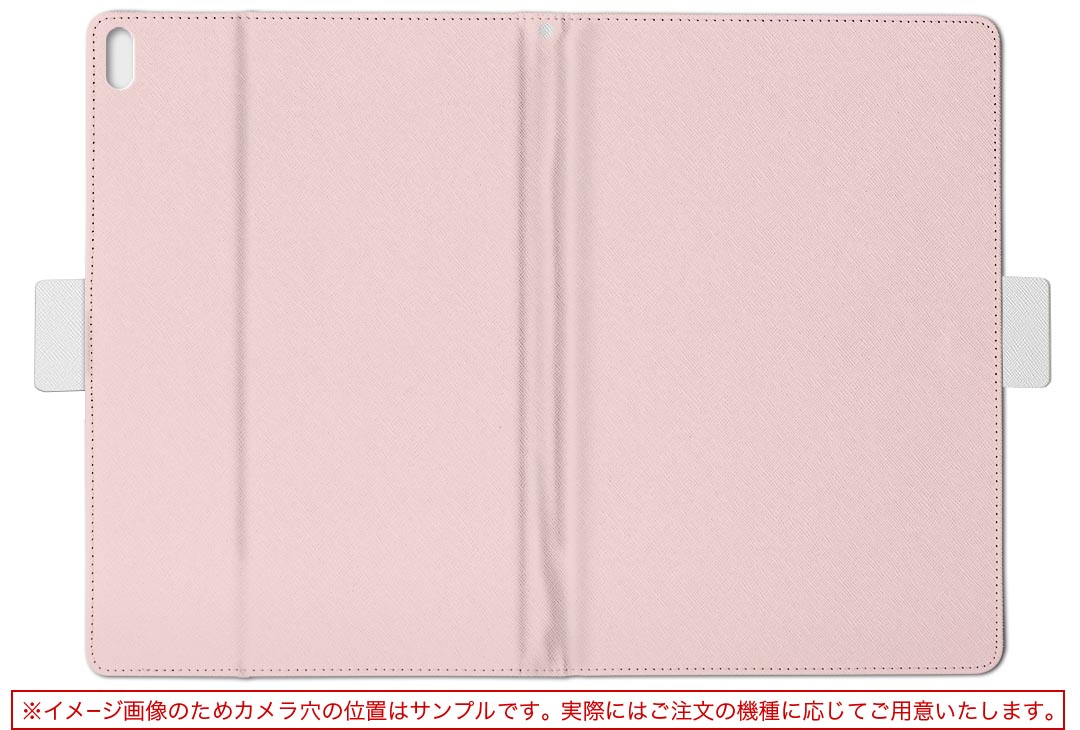 ARROWS Tab F-03G FUJITSU 富士通 ARROWS Tab アローズタブ f03g LLサイズ 手帳型 タブレットケース カバー 全機種対応有り レザー フリップ ダイアリー 二つ折り 革 008987 シンプル　無地　ピンク