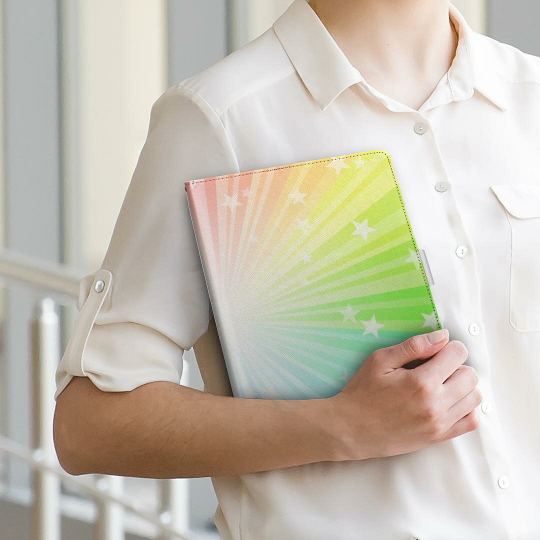 iPad Air Apple アップル iPad アイパッド ipadair Lサイズ 手帳型 タブレットケース カバー 全機種対応有り レザー フリップ ダイアリー 二つ折り 革 002861 シンプル　カラフル